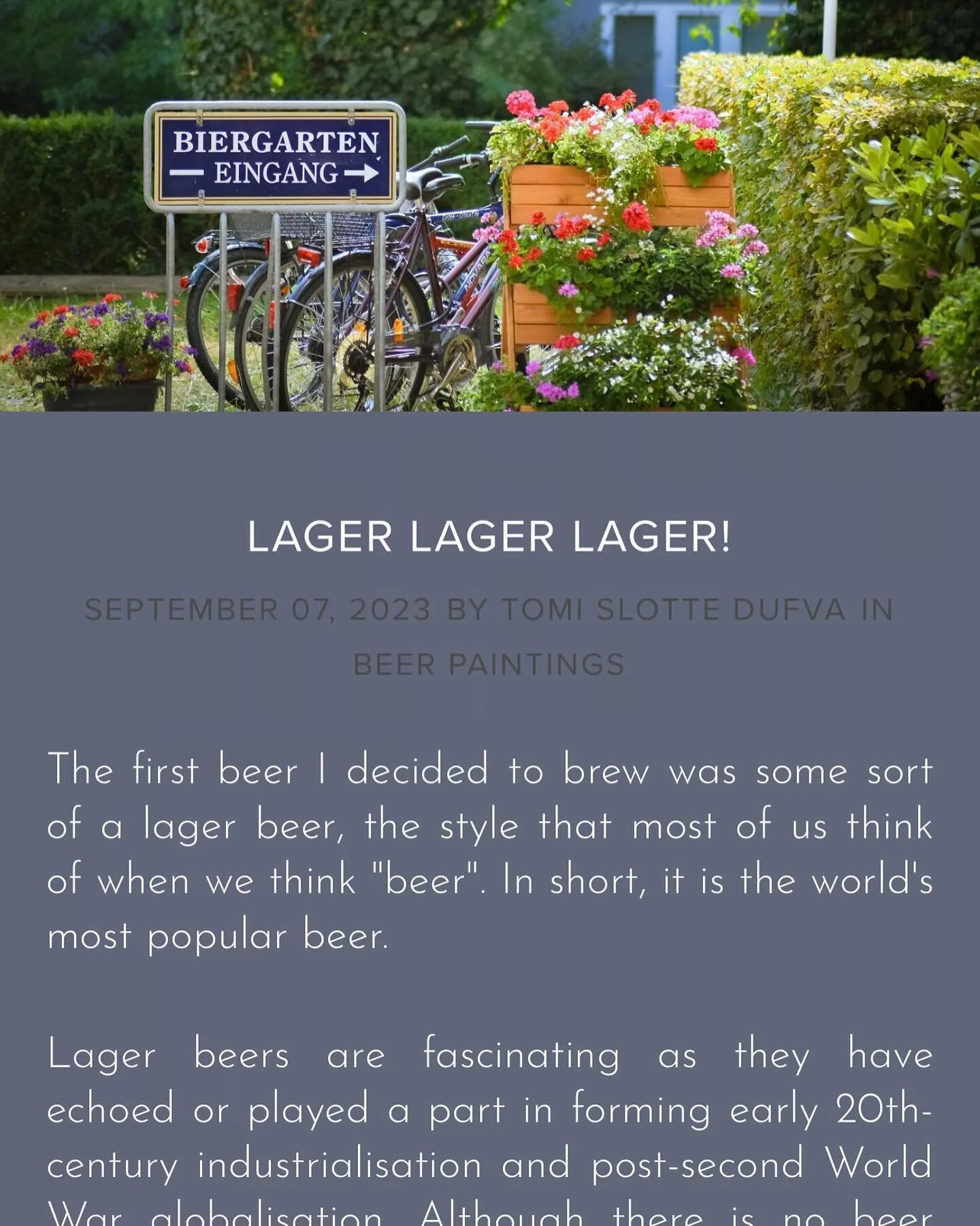 Wrote a bit about lager: /blog/2023/9/7/lager-lager-lager